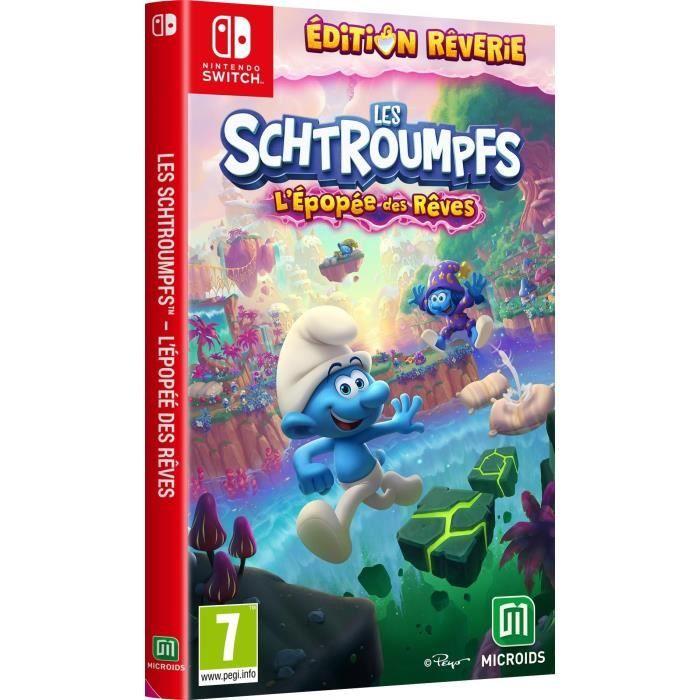 Les schtroumpfs : l'epopée des rêves - jeu nintendo switch - rêverie édition
