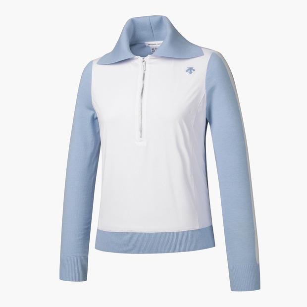 DESCENTE GOLF Women'S Knit Hybrid Sweater (Dp12Wfkp21)