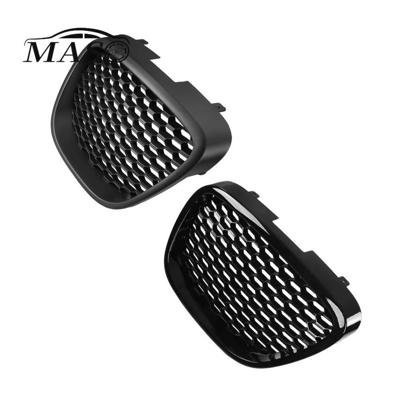 Front Bumper Honeycomb Racing Grille Mesh Badgeless Grille for Seat Leon MK2 1P1 Altea XL Toledo Mk3 2006 2007 2008 2009