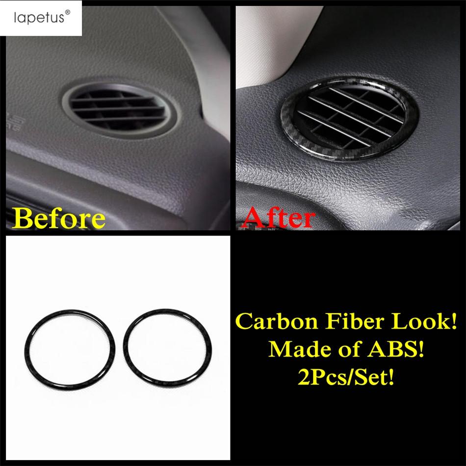 For Honda Vezel HR-V 2014 - Handle Bowl Steering Wheel Gear Window Lift AC Air Panel Cover Trim Carbon Fiber Accessories