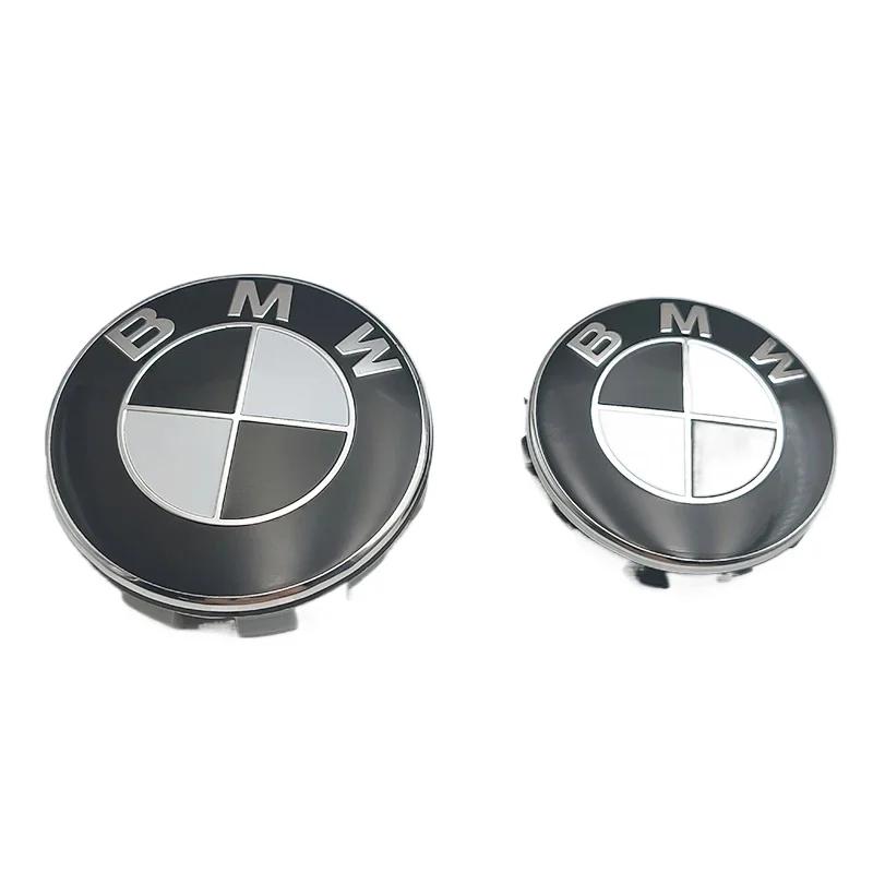 4Pcs 68/56mm Car Wheel Center Hub Cap Caps Emblem Logo For BMW X1 X3 X5 E90 E46 E60 F10 F30 F20 G20 E39 E92 G30 E87 E36 F11