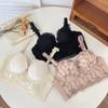 Lace Long Bras Girls Y2K Tops Push Up Underwear Wireless Big Breast Lingerie Fashion Sexy Lady Bras Sling Backless
