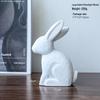 Nordic Wooden Rabbit Figurine - Home Décor for Wine & TV Cabinets, Entryway Gift
