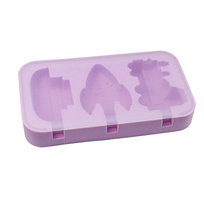 

Силиконовая форма для мороженого с крышкой и палочками, форма для мороженого своими руками, артефакт, форма для фруктов и животных, высококачественная форма для выпечки, кухонный инструмент