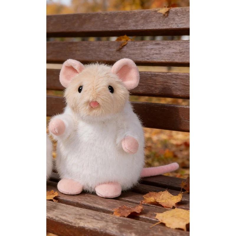 1Pc 14/22cm Lovely Fancy Rat Plush Toys Kawaii Mouse Dolls Stuffed Soft Animal Rat Toy Figure Toy Adorable Birthday Gift