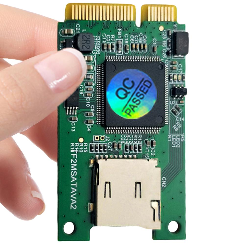 Micro SD TF Card To MSATA TF Card Rearder Adapter Embedded Industrial Mobile SSD