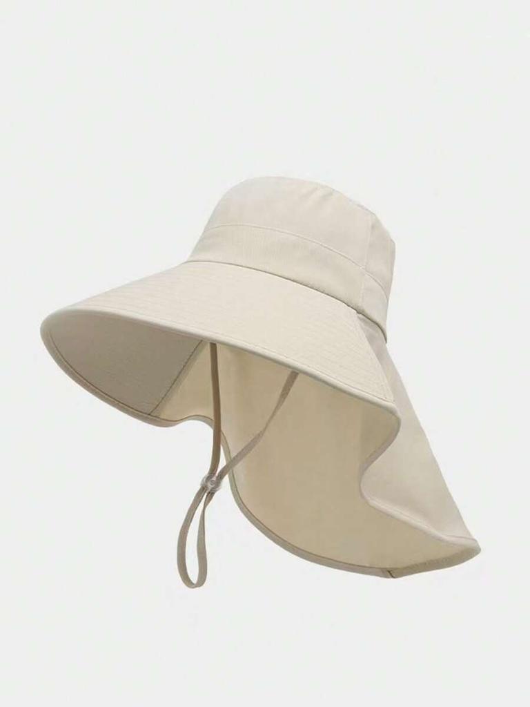 UV Protection Sun Hat With Detachable Face Mask For Outdoor Fishing Hiking Climbing