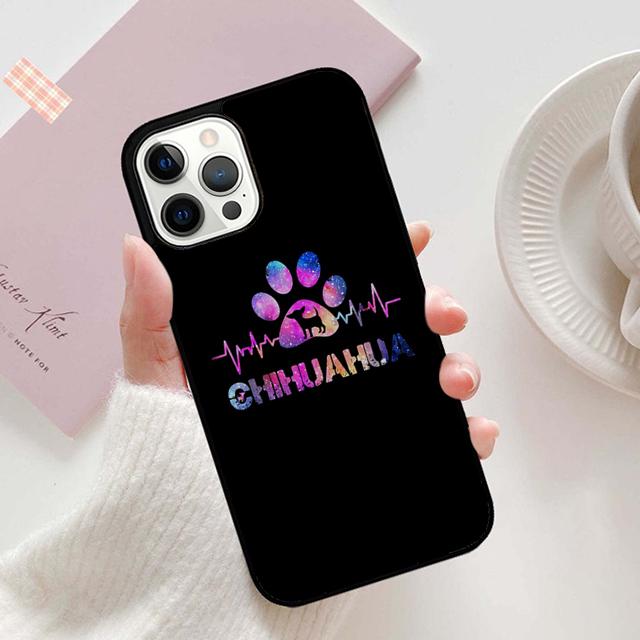 

Autumu Vintage Distressed Chihuahua Dog Phone Case for iPhone 17 Air 16 16e 15 12 11 13 14 Pro Max Apple Plus Coque iPhone 17