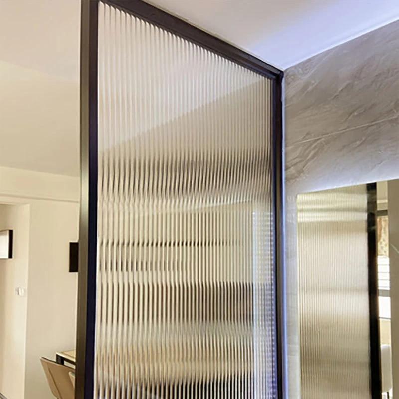 3D Self-adhesive Glass Film Translucent Kitchen Sliding Doors Decor Windows Cabinets Stickers Partitions Frosted Anti Perspect