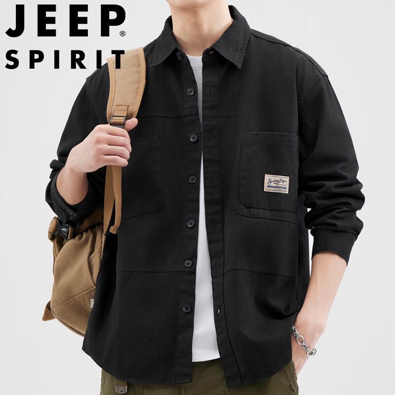 

Чоловіча сорочка JEEP SPIRIT для повсякденного та ділового стилю, що не потребує прасування XL