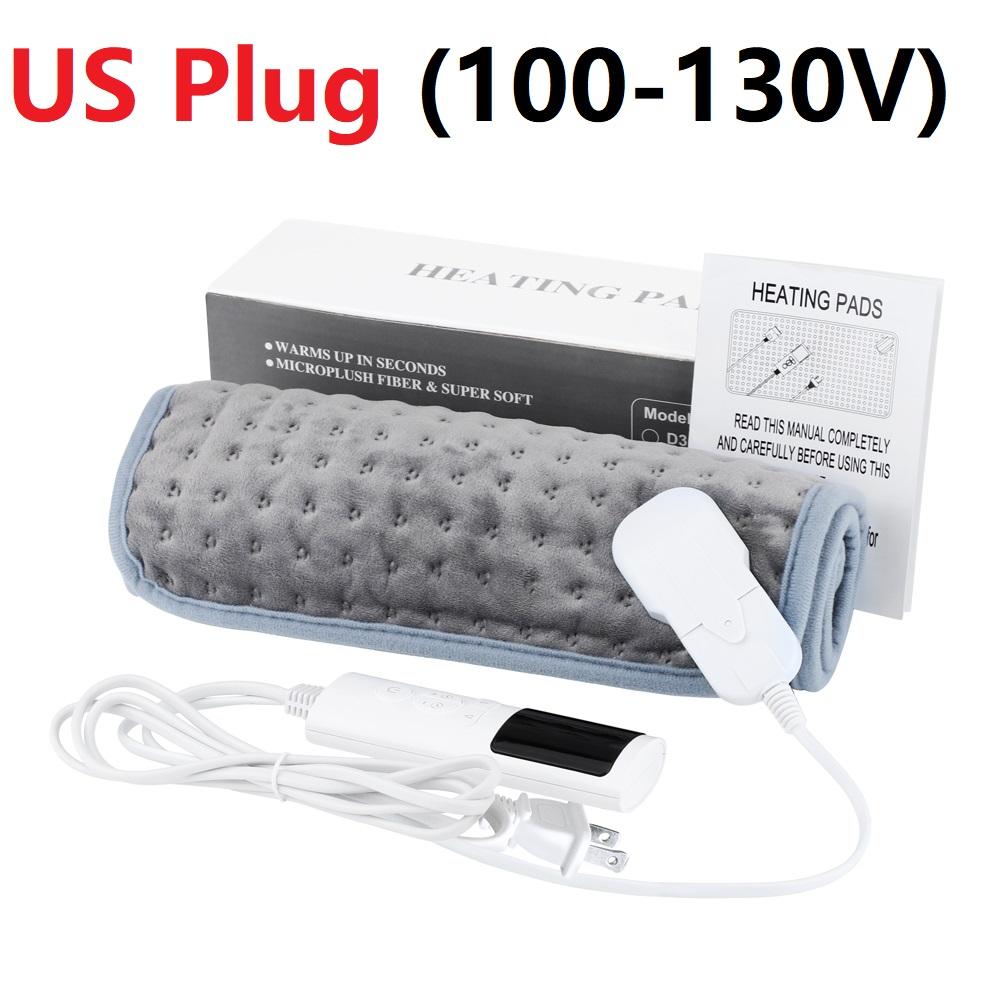 29*58cm Electric Heating Pad Physiotherapy Therapy Blanket Thermal Eliminate Fatigue Winter Warmer 110V 230V US EU UK Plug