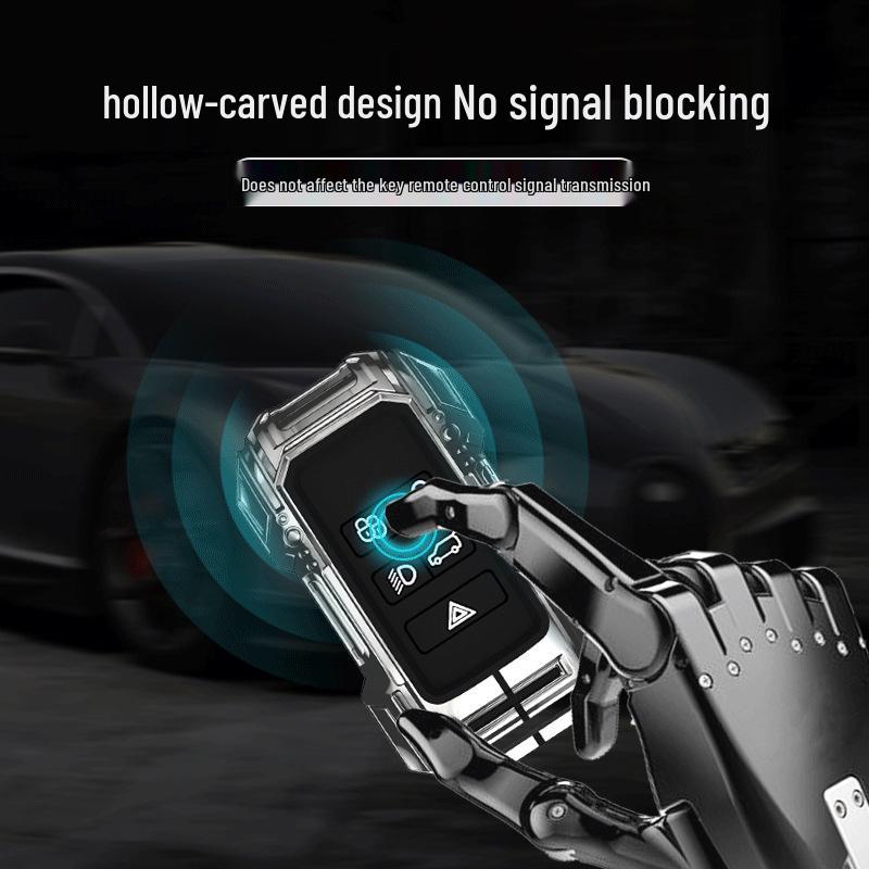 Compatible with 2021 Range Rover Evoque/Jaguar Key Case: Discovery 5, Velar, Sport Version - Car Star Pulse Key Bag