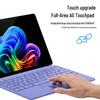 Surface Pro 12 Colorful Backlit Bluetooth Keyboard with Protective Cover