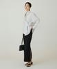 Siyajyu Sitp5256 Noble Unbalanced Wrap St Shirt_Ivory