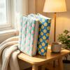 Lightweight Fabric Book Cover Floral Design Fabric Book Sleeve Notebook Protector  for Book Lovers