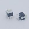In Stock: 5.8x5.8 and 8.5x8.5 High/Flat Head Self-Locking Button Switch, Non-Locking Option Available