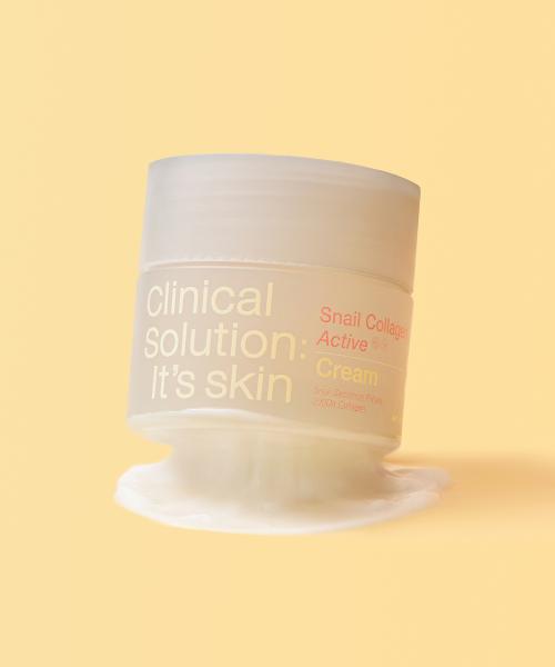 It's Skin Schnecken Haut Booster Creme 50ml (Schneckenkollagen Aktiv-Creme 50ml)