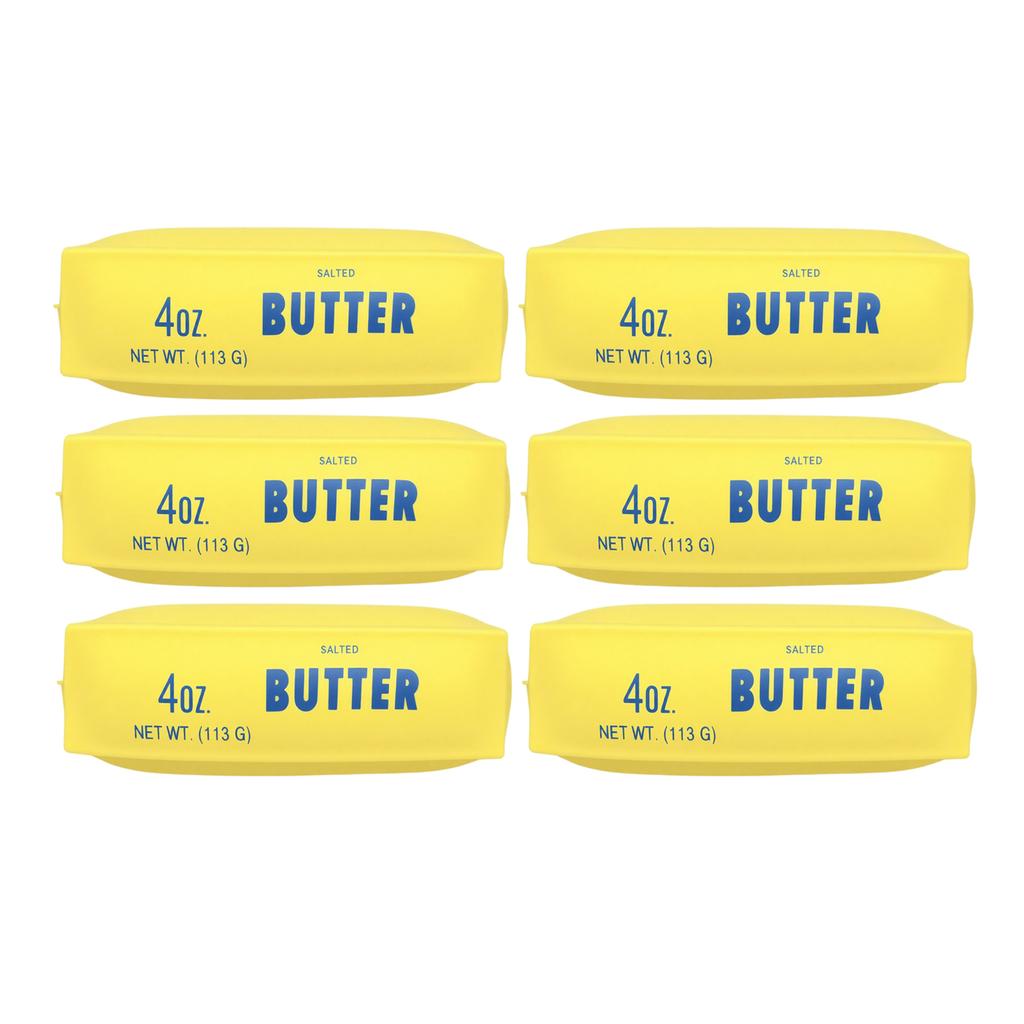Set of 2 Soft Squishy Butter Stick Stress Relief Toys Slow Rising Foam Sensory Squeeze Toy for Kids and Adults