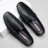 Fashion Genuine Leather Men's Loafers Comfortable Slip-on Flats Handmade Casual Driving Shoes Breathable Male Business Shoes Moccasins
