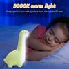 Dinosaur Night Light Cute Children's Night Light Eye Protection Bedside Timing Lamp USB Charging Room Decoration Children's Gift