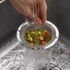 1Pcs Stainless Steel Kitchen Sink Filter Kitchen Garbage Food Residue Dishsink Filter With Handle Metal Sink Strainer