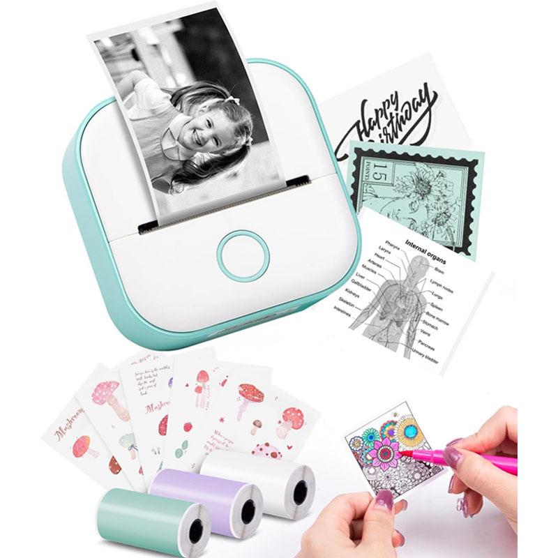 Phomemo M02X Bluetooth Portable Photo Printer - Compact, Wireless & Thermal Mobile Printing