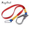 MagiDeal Durble Outdoor Climbing Harness Belt Safety Lanyard Fall Protection & Carabiner Kit for Rescue Arborists Emergency Acce