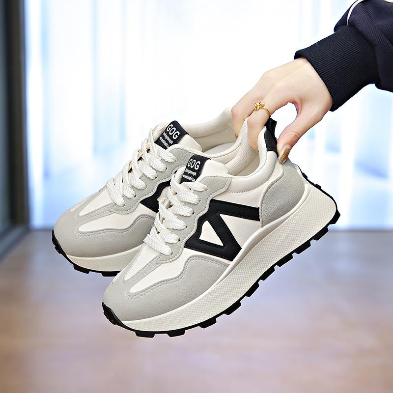 Sport Forrest Gump Schuhe Damenschuhe Retro Amerikanisch 2025 Neu Vielseitig Hochwertig Leicht Lässige Plateau Dad Schuhe