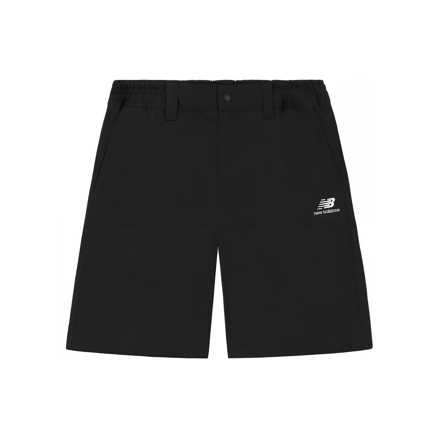 New Balance Logo Essentials Shorts Asia Sizing Black Unisex 5VD38441-BK XXL