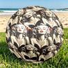 Marilyn Monroe Print Size 5 Soccer Ball, PU Wear Resistant Football for Match Training and Daily Practice, Birthday Gift for Soccer Fans
