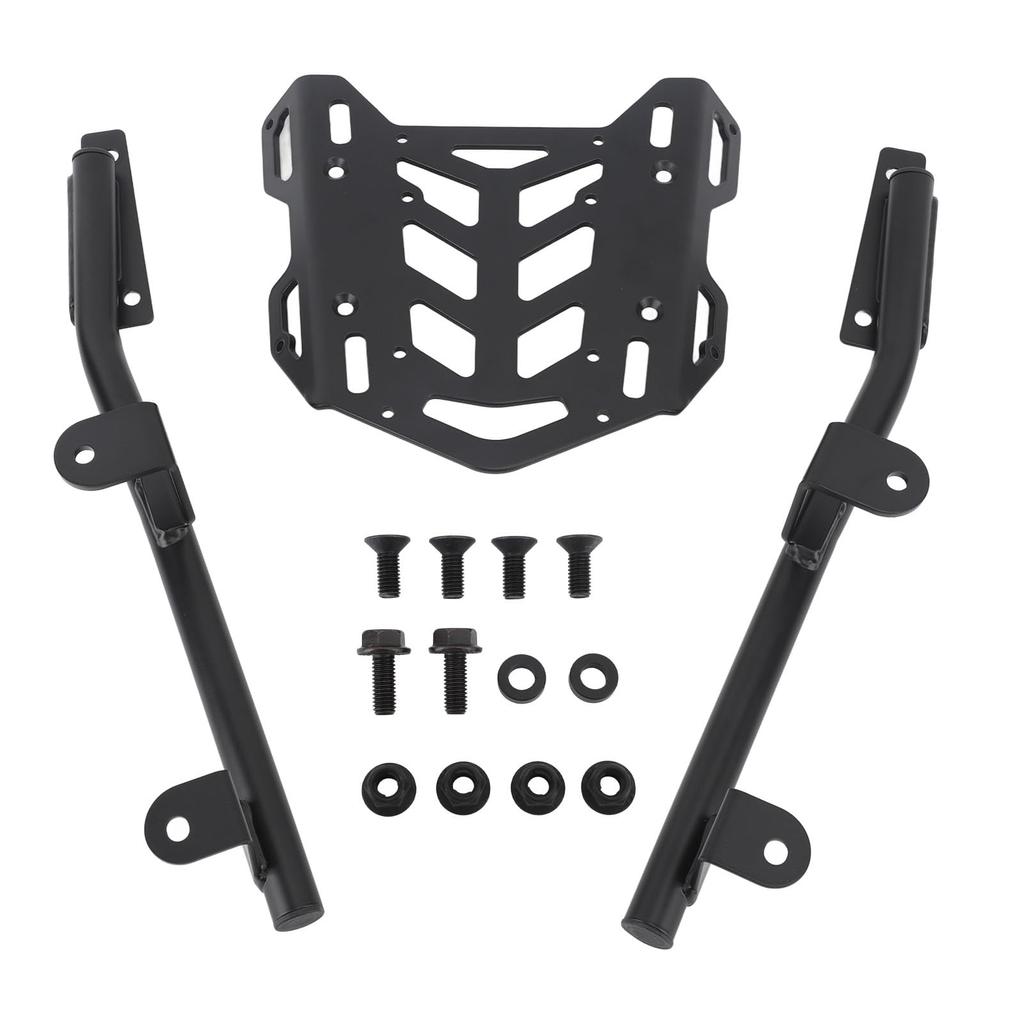 Motorcycle Rear Rack for Honda ADV160 Motorcycle Luggage Rack Powersports Luggage Motorcycle Rear Cargo Construction 2023+, 15-Piece Kit, Rack,