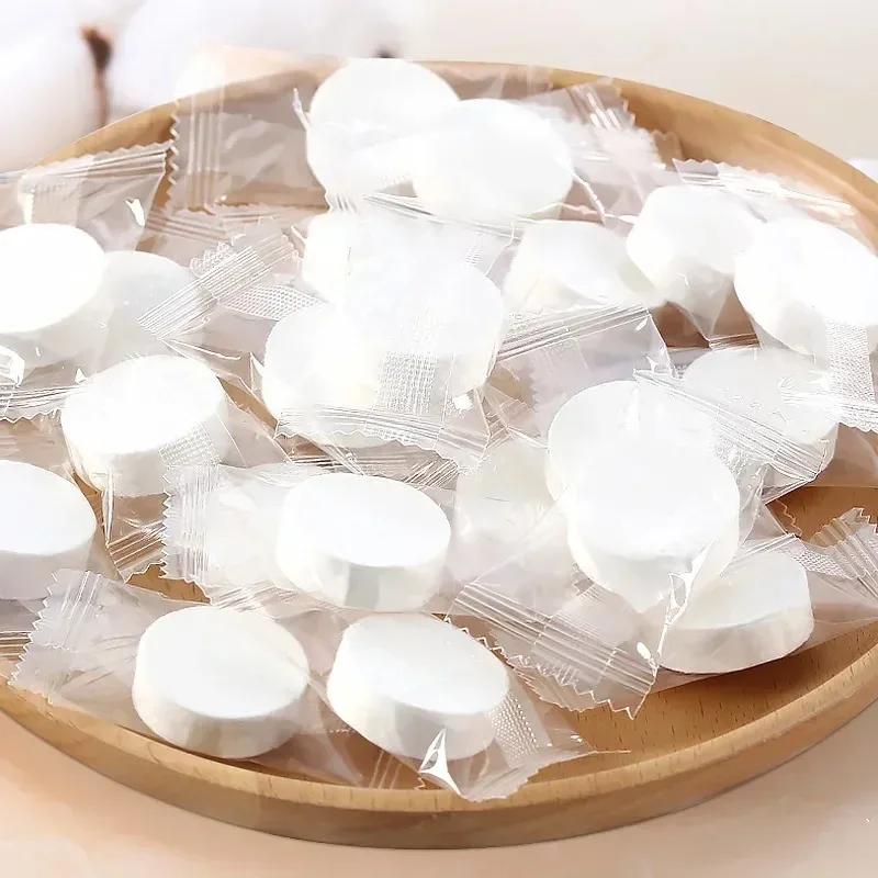 Home Textile Towel Garden Bath Towels Bathroom Accessories Compressed Towel For Travel Beach Coin Wet Tissue Non-woven Wipes