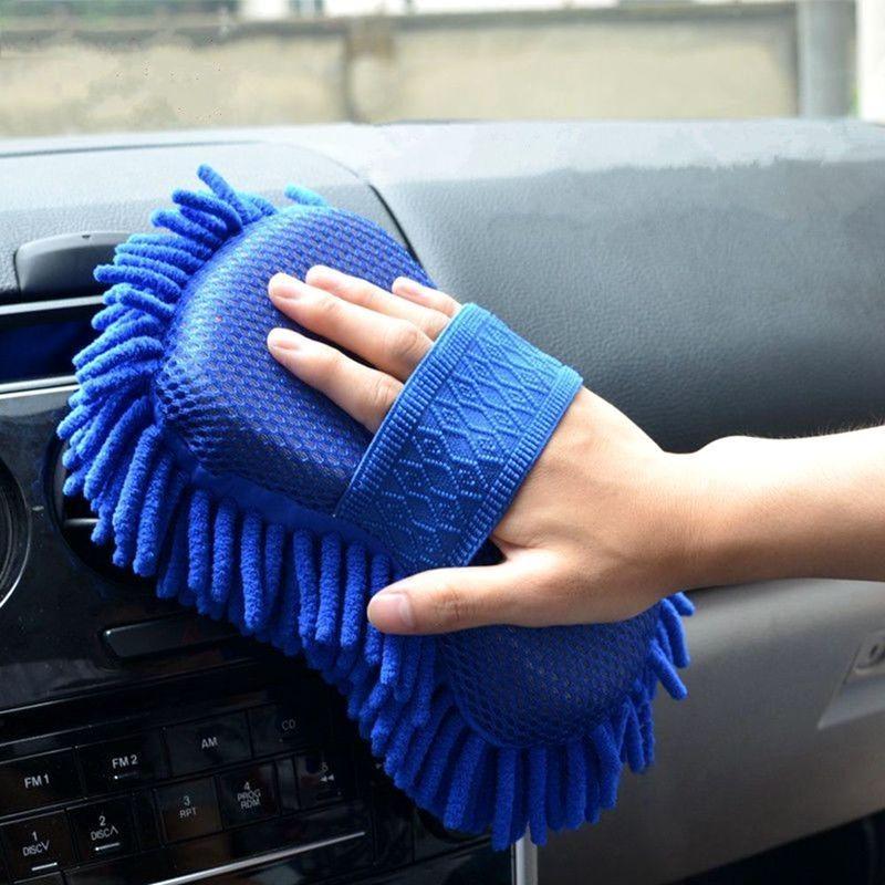 Premium Ultraweicher Mikrofaser Chenille Autowaschschwamm für mühelose Reinigung und Wachsen