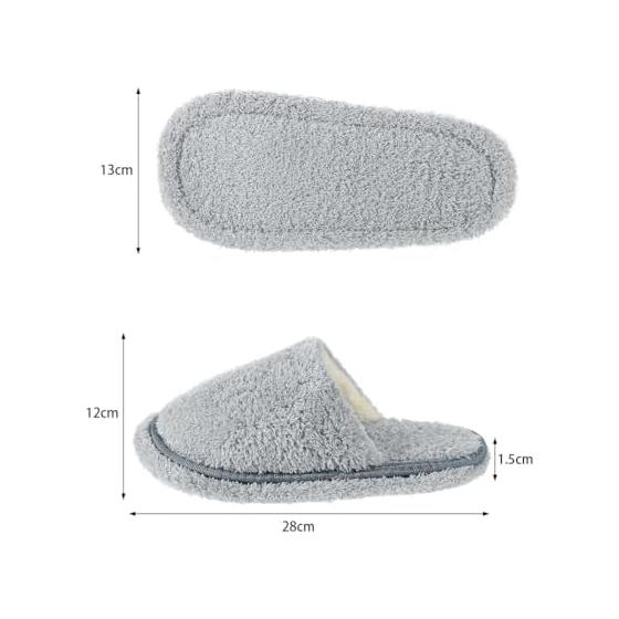 [XGOPTS] Indoor Slippers, Cleaning Mop Slippers, Housewives, Lazy People, Autumn/Winter Cleaning Slippers, Cute, Fluffy, Wearable Mop, Floor Cleaning