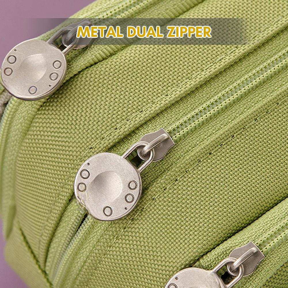 Pencil Case Large Capacity Pencil Pouch Box Stationery Zipper Pocket for School Home Storage Multilayer Pocket Office Organizer Gift for Men Women Kid