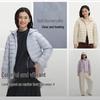 BOSIDENG Women's Lightweight Duck Down Hooded Jacket