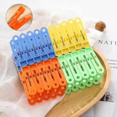 20 teile/paket Kunststoff Wäscheklammern Wäscheklammern Wäsche Hängen Pin Clip Haushalt Wäscheklammern Socken Unterwäsche Trocknen Stand Halter