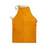 Welding Shop Cover in Split Cow Leather for Heat Contact During Repair Work, Stitched Wear for Metal Cutting Use