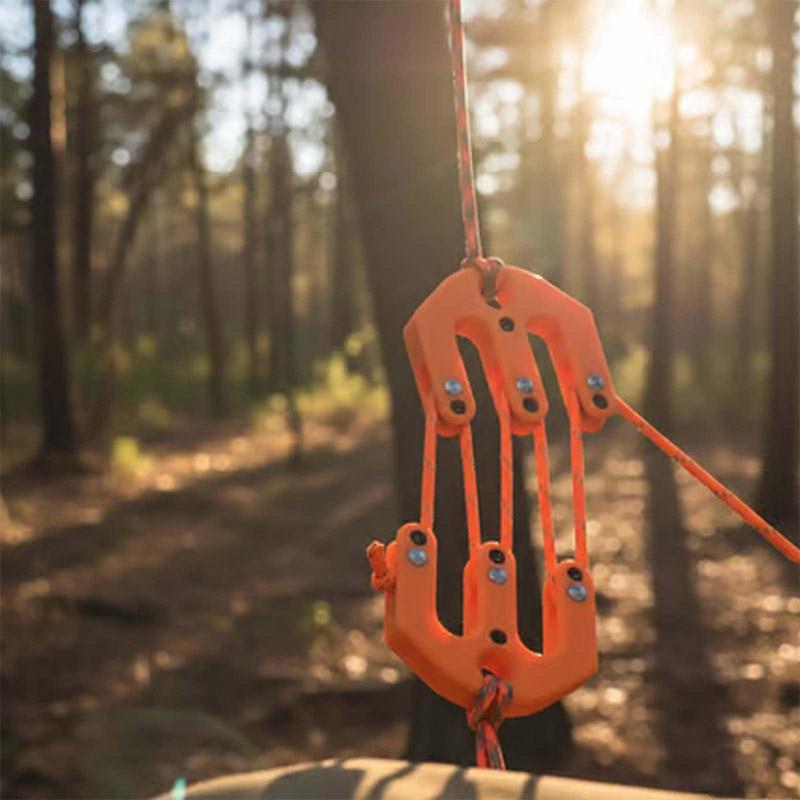 Game Gear Lifting Pulley System Ultra Light Hunting Game Hoist Portable Compact Game Lifting Tool For Outdoor Hunting Set