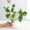 1Pc Artificial Lotus Leaves  Artificial Plant Leaves Faux Plant Realistic Simulation Plant Lotus DIY Craft Home Table Living Ro