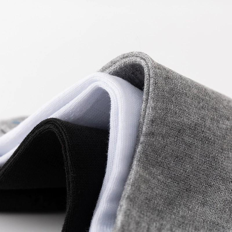 6/12/30 Pairs Men Mid Socks Business Sports Sweat Absorption Breathability Spring Summer Solid Color Soft No Pilling Casual Sock