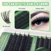 Bond and Seal 3D Faux Mink Lash Wispy Style Fake Eyelash False Eyelashes  Eye Lash Extension