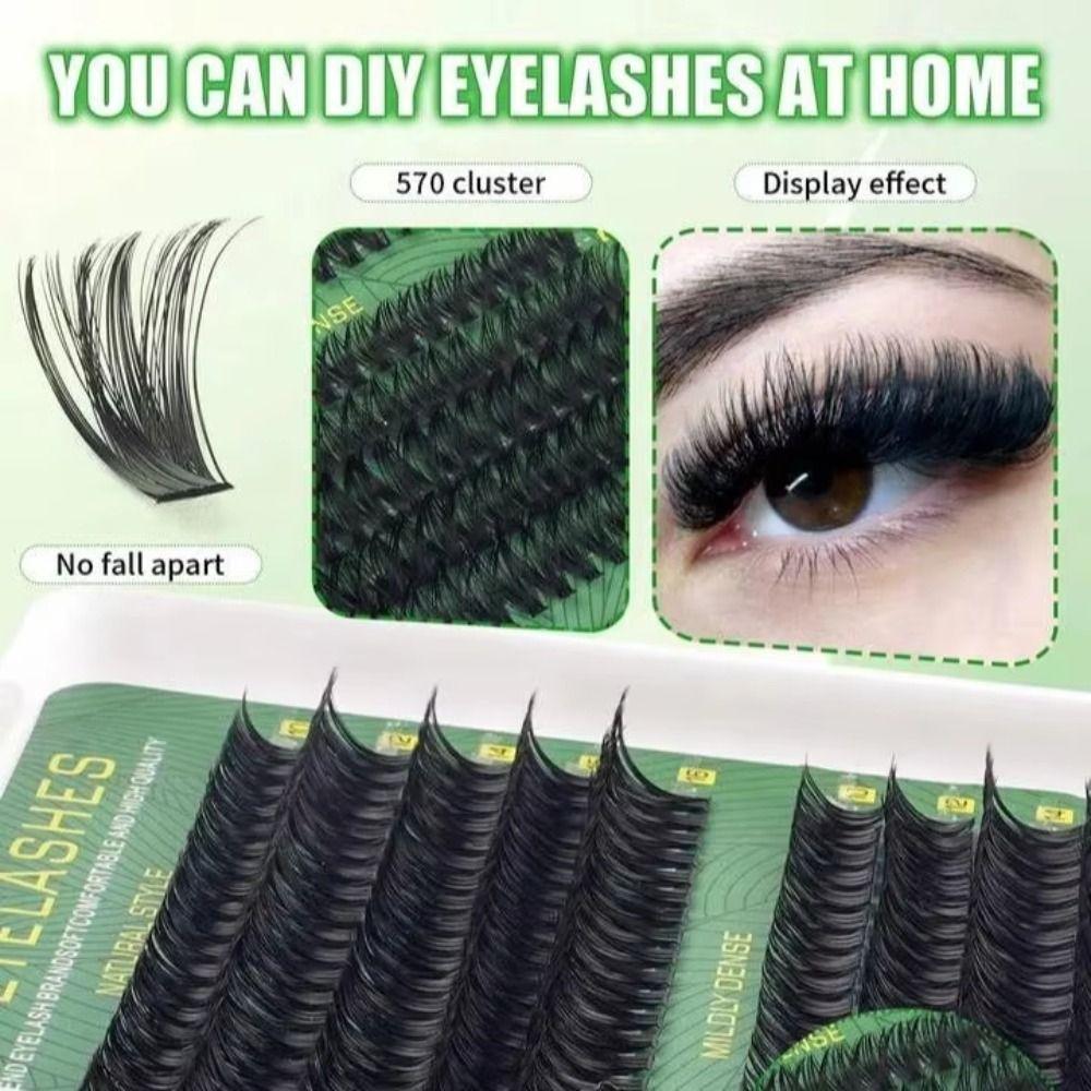 Bond and Seal 3D Faux Mink Lash Wispy Style Fake Eyelash False Eyelashes  Eye Lash Extension