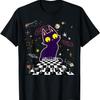 Cat and Mouse Playing Funny Chess Board Novelty T-Shirt