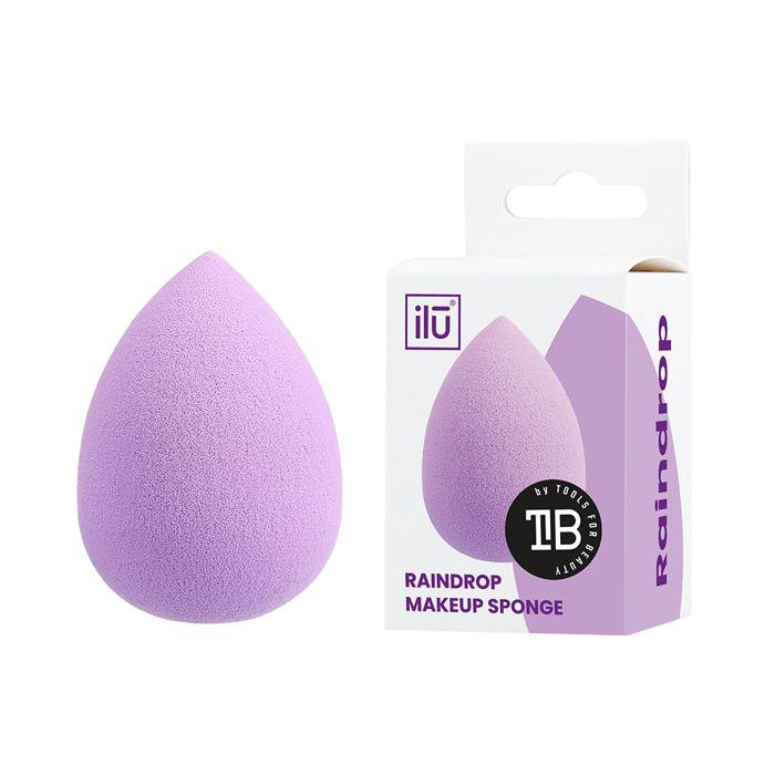 Ilū Make Up Raindrop Sponge Purple - éponge de maquillage en forme de goutte