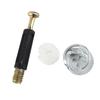 20PCS Durable Eccentric Wheel Connecting Piece Threaded Dowel Screws  For DIY Furniture