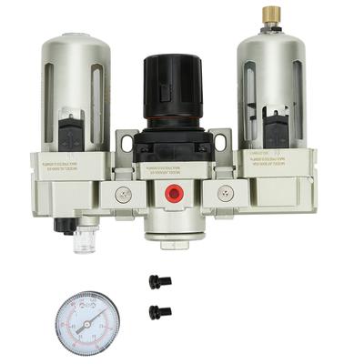 Separador de Água e Óleo Drenagem Automática Filtro de Três Peças Separação Gás-Líquido