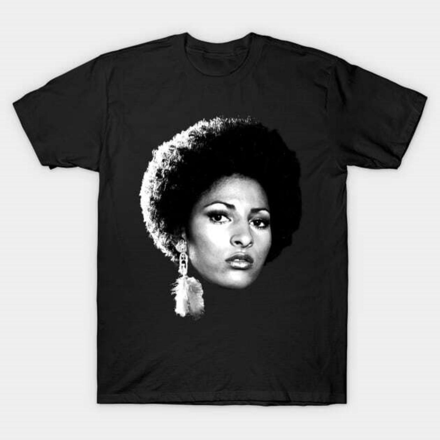 Pam Grier Black Beauty Made In Australia USA TShirt S5XL Unisex T-Shirt S