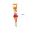 Golf Practice Girl Golf Tee Cheerleaders Tee Golf Ball  Holder Lady Golf Tee Golf Ball Tees
