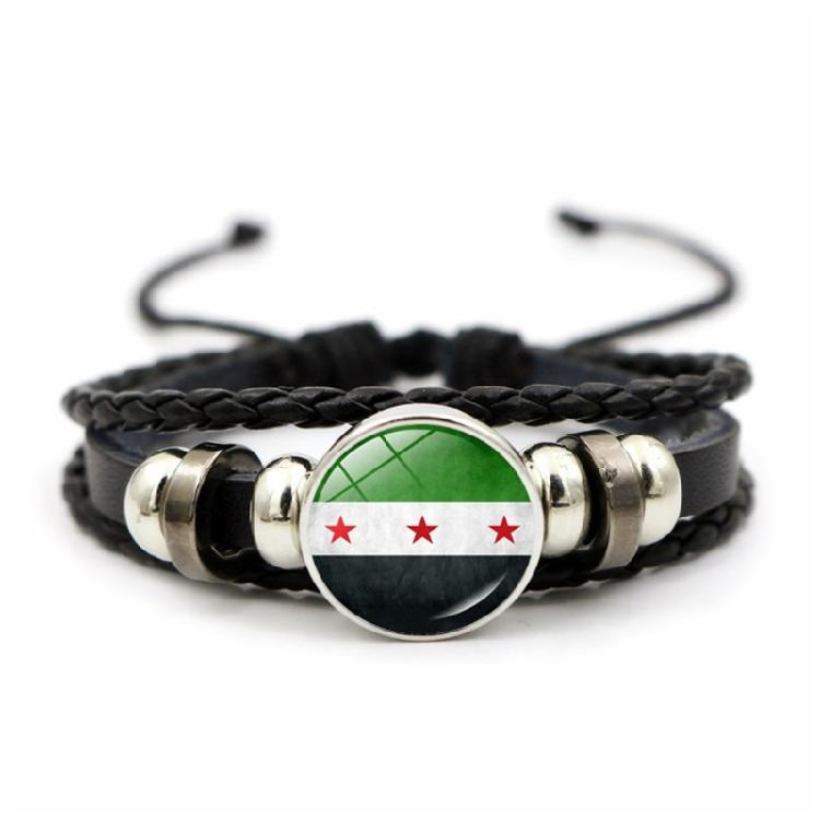 Feiern Sie syrische Erbschaften mit diesem bequemen, robusten, handgewebten Armband für Outfits aller Generationen
